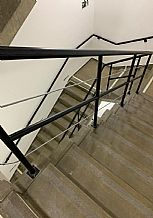 Estrutura metálica Corrimão escada